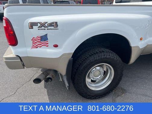 Oxford White Clearcoat 2008 Ford F-350 King Ranch