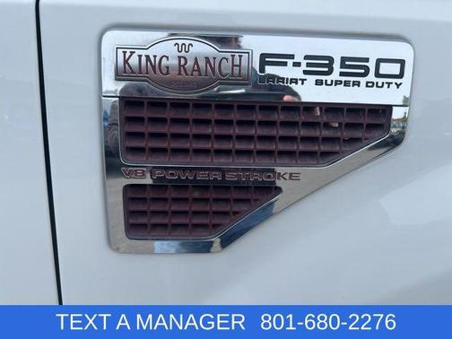 Oxford White Clearcoat 2008 Ford F-350 King Ranch