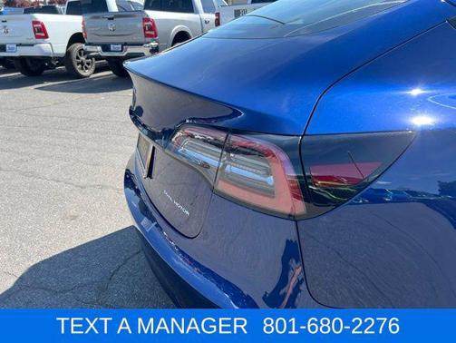 Deep Blue Metallic 2021 Tesla Model 3 Long Range