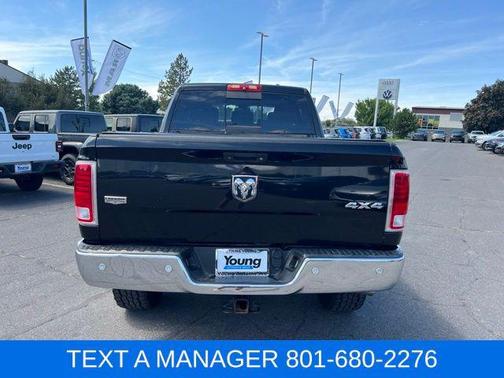 Brilliant Black Crystal Pearlcoat 2017 RAM 3500 Laramie Mega Cab 4x4 6'4' Box