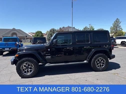 Black Clearcoat 2023 Jeep Wrangler 4xe Sahara