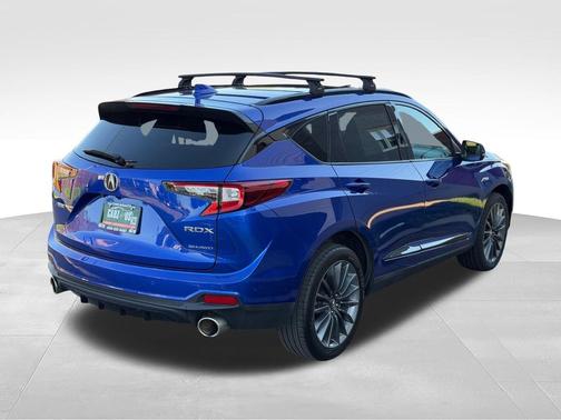 Apex Blue Pearl 2023 Acura RDX A-Spec Advance Package