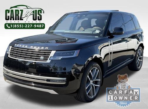Santorini Black Metallic 2025 Land Rover Range Rover P400 SE