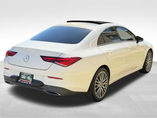 White 2020 Mercedes-Benz CLA 250 4MATIC