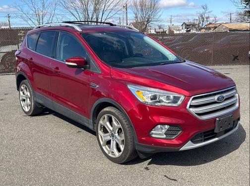 Ruby Red 2018 Ford Escape Titanium