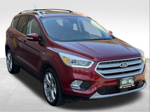 Ruby Red 2018 Ford Escape Titanium