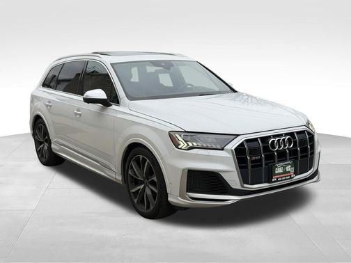 Glacier White Metallic 2021 Audi SQ7 4.0T Premium Plus
