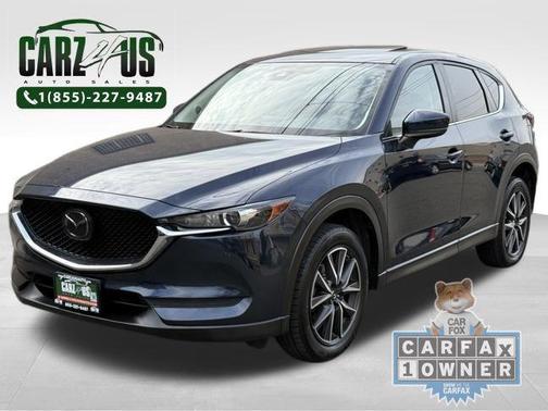 Deep Crystal Blue Mica 2018 Mazda CX-5 Touring