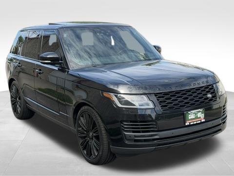 Santorini Black Metallic 2019 Land Rover Range Rover 3.0L V6 Supercharged HSE
