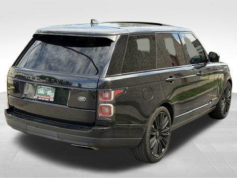 Santorini Black Metallic 2019 Land Rover Range Rover 3.0L V6 Supercharged HSE