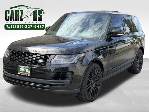 Santorini Black Metallic 2019 Land Rover Range Rover 3.0L V6 Supercharged HSE