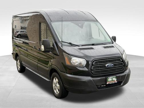Shadow Black 2018 Ford Transit-250 Base