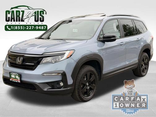 Sonic Gray Pearl 2022 Honda Pilot AWD TrailSport