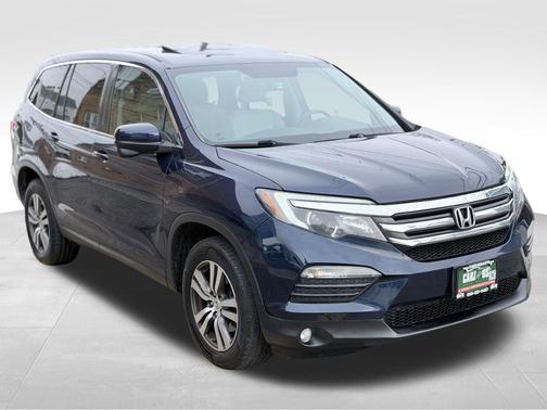 Blue 2017 Honda Pilot EX-L