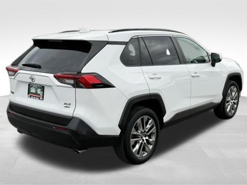 Super White 2019 Toyota RAV4 XLE Premium