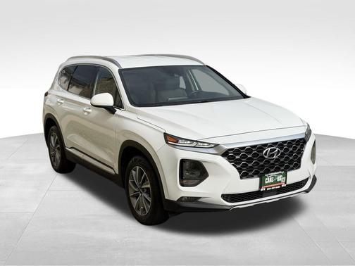 Quartz White 2019 Hyundai SANTA FE SEL Plus 2.4