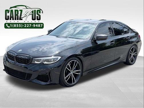 Black Sapphire Metallic 2020 BMW M340 M340i xDrive Sedan
