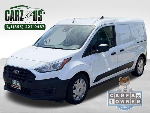 Frozen White 2021 Ford Transit Connect XL Cargo Van