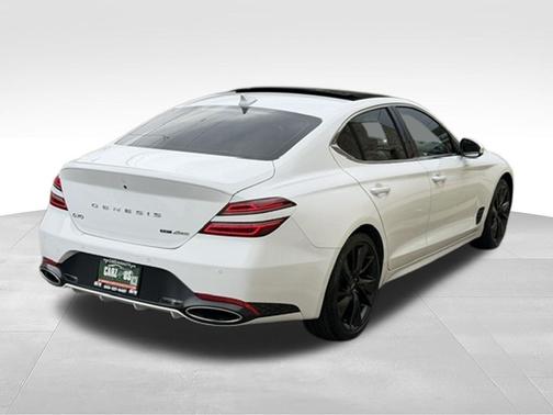 Alta White 2022 Genesis G70 3.3T AWD