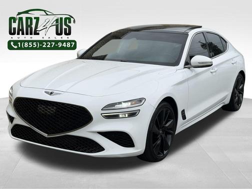 Alta White 2022 Genesis G70 3.3T AWD