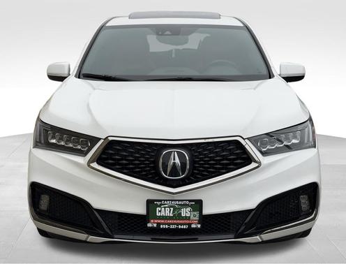 Platinum White Pearl 2020 Acura MDX 3.5L Technology & A-Spec Pkgs