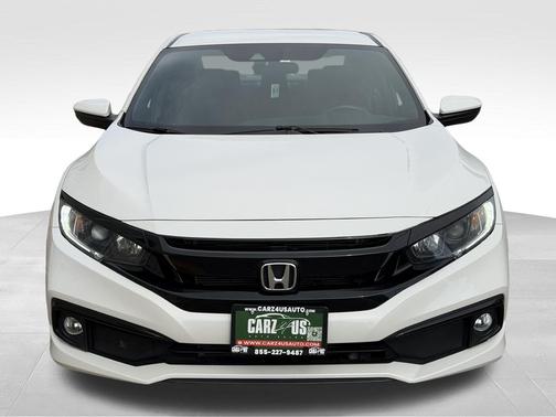 Platinum White Pearl 2019 Honda Civic Sport