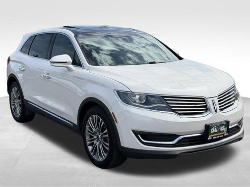 White Platinum Clearcoat Metallic 2017 Lincoln MKX Reserve