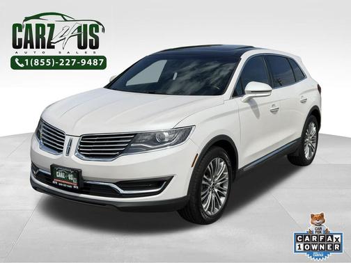 White Platinum Clearcoat Metallic 2017 Lincoln MKX Reserve