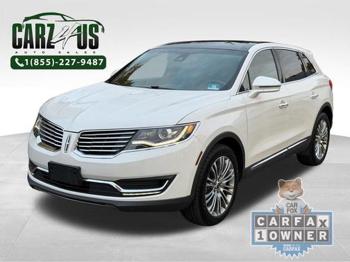 White Platinum Clearcoat Metallic 2017 Lincoln MKX Reserve