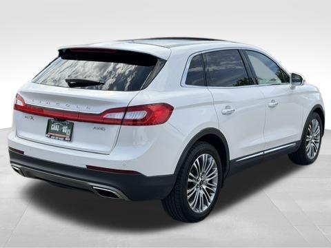 White Platinum Clearcoat Metallic 2017 Lincoln MKX Reserve