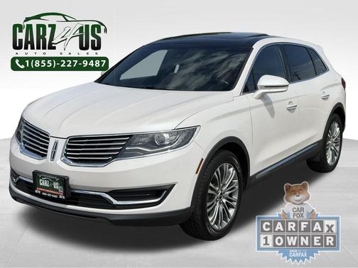 White Platinum Clearcoat Metallic 2017 Lincoln MKX Reserve