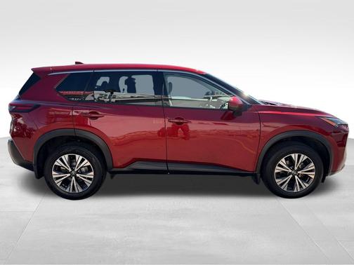 Scarlet Ember Tintcoat 2021 Nissan Rogue SV