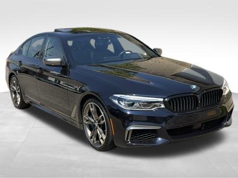 Carbon Black Metallic 2019 BMW M550 i Xdrive