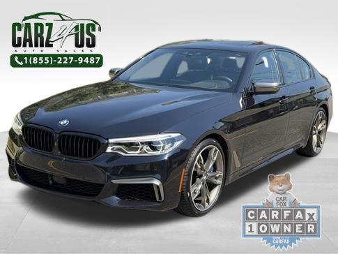 Carbon Black Metallic 2019 BMW M550 i Xdrive