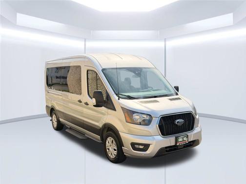 Ingot Silver 2023 Ford Transit-350 XLT