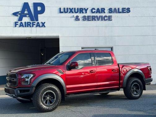 Red 2017 Ford F-150 Raptor