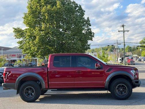 Red 2017 Ford F-150 Raptor