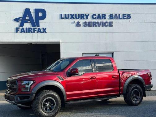 Red 2017 Ford F-150 Raptor