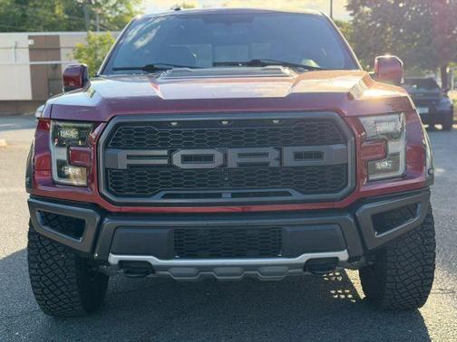 Red 2017 Ford F-150 Raptor