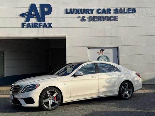 White 2015 Mercedes-Benz S-Class S 63 AMG