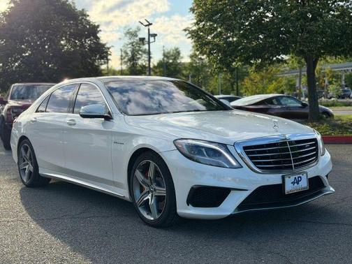 White 2015 Mercedes-Benz S-Class S 63 AMG