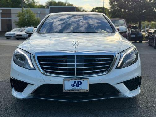 White 2015 Mercedes-Benz S-Class S 63 AMG