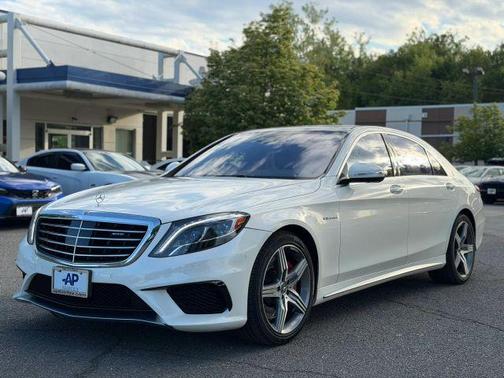 White 2015 Mercedes-Benz S-Class S 63 AMG