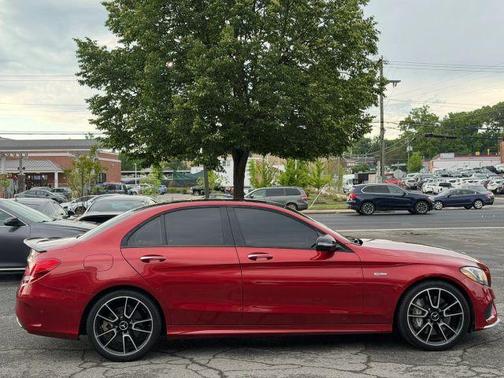 Red 2018 Mercedes-Benz AMG C 43 Base 4MATIC