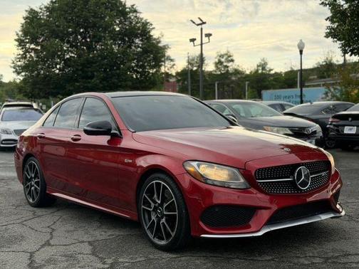 Red 2018 Mercedes-Benz AMG C 43 Base 4MATIC