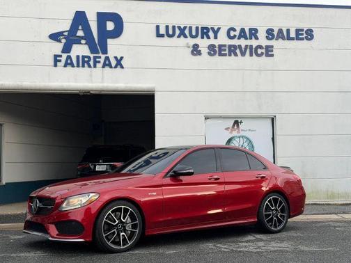 Red 2018 Mercedes-Benz AMG C 43 Base 4MATIC