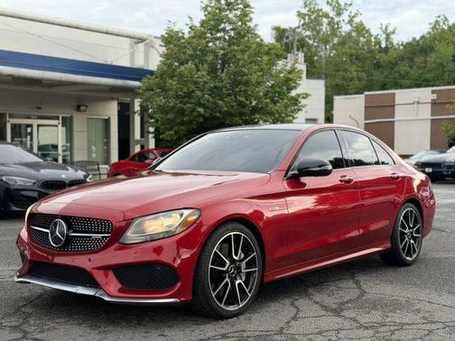 Red 2018 Mercedes-Benz AMG C 43 Base 4MATIC