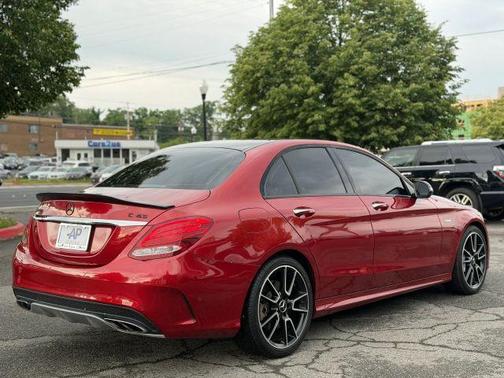 Red 2018 Mercedes-Benz AMG C 43 Base 4MATIC