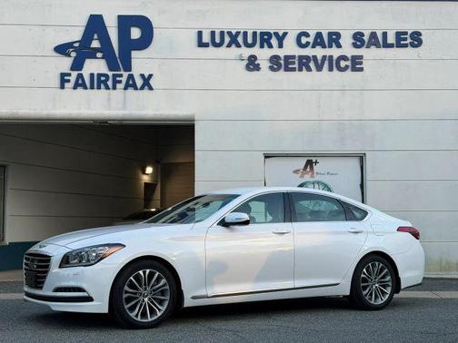 Casablanca White 2017 Genesis G80 3.8