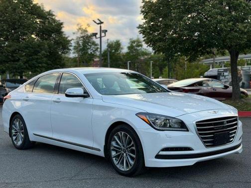 Casablanca White 2017 Genesis G80 3.8